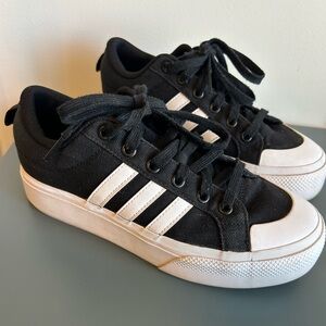 Adidas Bravada 2.0 Platform- Black- 7